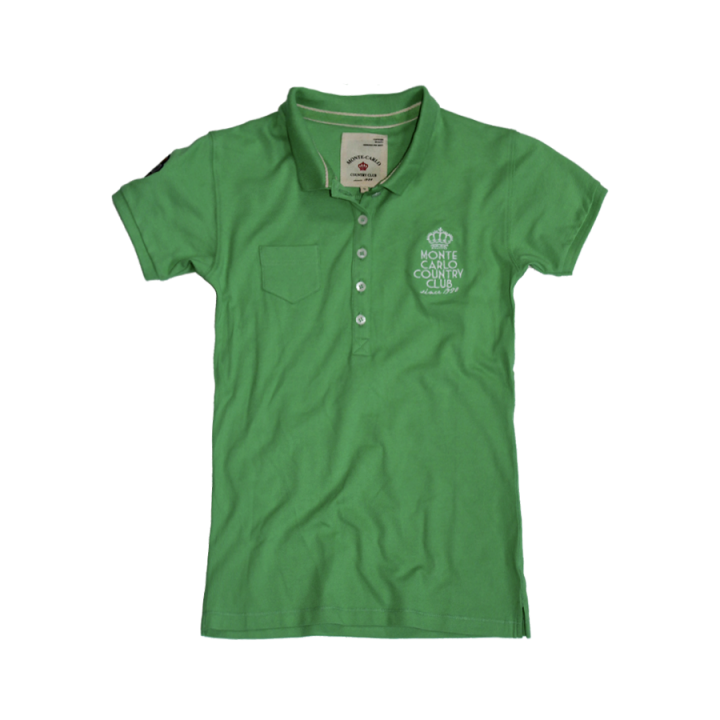 polo donna verde